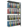 SCHULTE Anbau-Schwerlastregal MULTIplus 150 17722 silber 100,0 x 30,0 x 180,0 cm