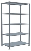 SCHULTE Schwerlastregal MULTIplus 150 17755 silber 100,0 x 60,0 x 180,0 cm