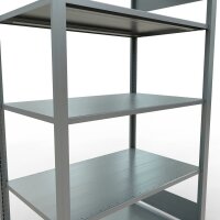 SCHULTE Schwerlastregal MULTIplus 150 17755 silber 100,0 x 60,0 x 180,0 cm