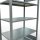 SCHULTE Schwerlastregal MULTIplus 150 17755 silber 100,0 x 60,0 x 180,0 cm
