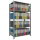 SCHULTE Schwerlastregal MULTIplus 150 17755 silber 100,0 x 60,0 x 180,0 cm
