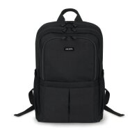 DICOTA Laptop-Rucksack Eco Backpack SCALE Kunstfaser schwarz 24,5 l bis 44,0 cm (17,3 Zoll)