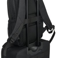 DICOTA Laptop-Rucksack Eco Backpack SCALE Kunstfaser schwarz 24,5 l bis 44,0 cm (17,3 Zoll)