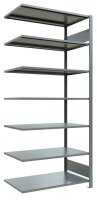 SCHULTE Anbau-Schwerlastregal MULTIplus 150 17770 silber...