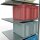 SCHULTE Anbau-Schwerlastregal MULTIplus 150 12785-LR silber 100,0 x 80,0 x 200,0 cm
