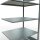 SCHULTE Anbau-Schwerlastregal MULTIplus 150 12785-LR silber 100,0 x 80,0 x 200,0 cm