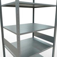 SCHULTE Schwerlastregal MULTIplus 150 12782-LR silber 100,0 x 80,0 x 300,0 cm