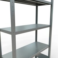 SCHULTE Schwerlastregal MULTIplus 250 12940-LR silber 100,0 x 40,0 x 200,0 cm