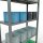SCHULTE Schwerlastregal MULTIplus 250 12940-LR silber 100,0 x 40,0 x 200,0 cm