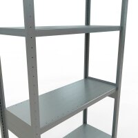 SCHULTE Schwerlastregal MULTIplus 250 12942-LR silber 100,0 x 40,0 x 300,0 cm