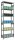 SCHULTE Schwerlastregal MULTIplus 250 12942-LR silber 100,0 x 40,0 x 300,0 cm