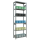 SCHULTE Schwerlastregal MULTIplus 250 12942-LR silber 100,0 x 40,0 x 300,0 cm