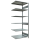 SCHULTE Anbau-Schwerlastregal MULTIplus 150 12786-LR silber 100,0 x 80,0 x 250,0 cm