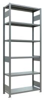 SCHULTE Schwerlastregal MULTIplus 250 12941-LR silber 100,0 x 40,0 x 250,0 cm