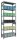 SCHULTE Schwerlastregal MULTIplus 250 12941-LR silber 100,0 x 40,0 x 250,0 cm