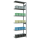 SCHULTE Anbau-Schwerlastregal MULTIplus 250 12947-LR silber 100,0 x 40,0 x 300,0 cm
