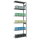 SCHULTE Anbau-Schwerlastregal MULTIplus 250 12947-LR silber 100,0 x 40,0 x 300,0 cm