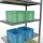SCHULTE Anbau-Schwerlastregal MULTIplus 250 12965-LR silber 100,0 x 60,0 x 200,0 cm