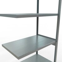 SCHULTE Anbau-Schwerlastregal MULTIplus 250 12967-LR silber 100,0 x 60,0 x 300,0 cm