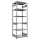 SCHULTE Schwerlastregal MULTIplus 250 12982-LR silber 100,0 x 80,0 x 300,0 cm