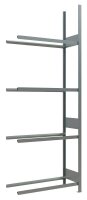 SCHULTE Anbauregal 20985 silber 100,0 x 40,0 x 275,0 cm