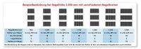 SCHULTE Anbauregal 20985 silber 100,0 x 40,0 x 275,0 cm