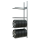 SCHULTE Anbauregal 20985 silber 100,0 x 40,0 x 275,0 cm