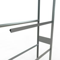 SCHULTE Anbauregal 20990 silber 115,0 x 40,0 x 275,0 cm