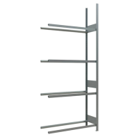 SCHULTE Anbauregal 20990 silber 115,0 x 40,0 x 275,0 cm