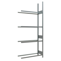 SCHULTE Anbauregal 20990 silber 115,0 x 40,0 x 275,0 cm