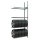 SCHULTE Anbauregal 20990 silber 115,0 x 40,0 x 275,0 cm