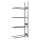 SCHULTE Anbauregal 20990 silber 115,0 x 40,0 x 275,0 cm