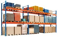 SCHULTE Palettenregal 46800-N orange, blau, silber 844,4...