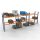 SCHULTE Palettenregal 46800-N orange, blau, silber 844,4 x 110,0 x 300,0 cm