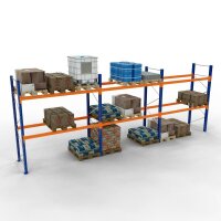 SCHULTE Palettenregal 46801-N orange, blau, silber 844,4...