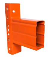 SCHULTE Palettenregal 46824-N orange, blau, silber 844,4 x 110,0 x 300,0 cm