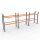 SCHULTE Palettenregal 46824-N orange, blau, silber 844,4 x 110,0 x 300,0 cm