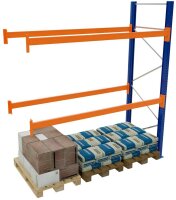 SCHULTE Anbau-Schwerlast-Weitspannregal 46829-N orange,...
