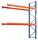 SCHULTE Anbau-Schwerlast-Weitspannregal 46829-N orange, blau, silber 278,6 x 110,0 x 500,0 cm