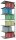SCHULTE Anbau-Schwerlastregal MULTIplus 150 12787-LR silber 100,0 x 80,0 x 300,0 cm