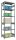 SCHULTE Schwerlastregal MULTIplus 250 12962-LR silber 100,0 x 60,0 x 300,0 cm