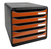 Exacompta Schubladenbox Big-Box Plus  mandarin 3097288D,...