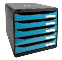 Exacompta Schubladenbox Big-Box Plus  türkis...