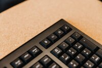 CHERRY KW 3000 Tastatur kabellos schwarz
