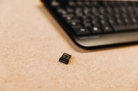 CHERRY KW 3000 Tastatur kabellos schwarz