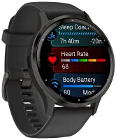GARMIN Venu 3 Smartwatch schwarz, schiefergrau