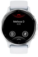 GARMIN Venu 3 Smartwatch steinweiß, silber
