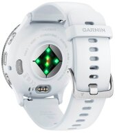 GARMIN Venu 3 Smartwatch steinweiß, silber