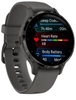 GARMIN Venu 3S Smartwatch kieselgrau, schiefergrau