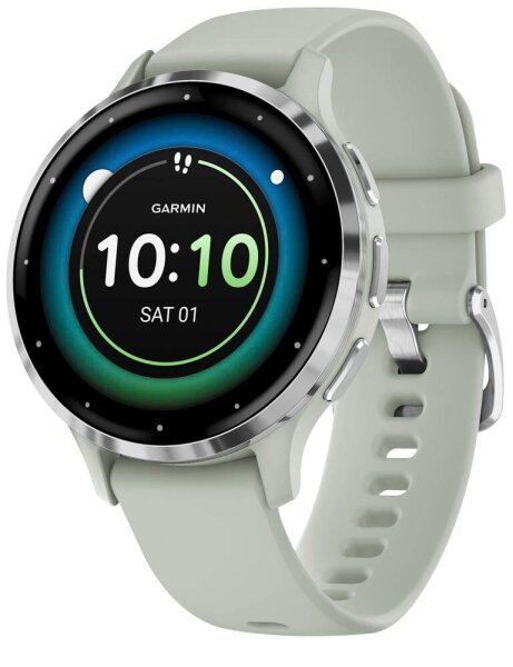 GARMIN Venu 3S Smartwatch salbeigrau, silber